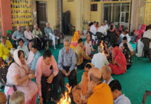 अनोखी पहल: राजस्थान पेंशनर समाज ने पंच कुंडीय गायत्री महायज्ञ के साथ मनाया Unique Initiative: Rajasthan Pensioners' Society Celebrates with a Five-Kundiya Gayatri Mahayagya