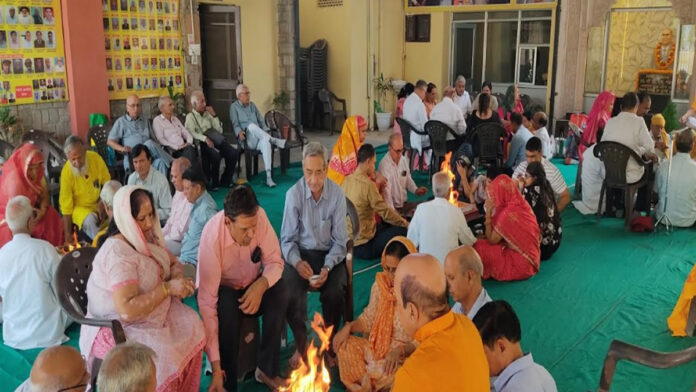 Unique Initiative: Rajasthan Pensioners' Society Celebrates with a Five-Kundiya Gayatri Mahayagya