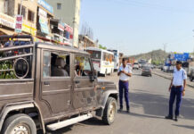 पुलिस की सख्ती: 21 दिन में 1.65 लाख से अधिक वाहनों के चालान Police Crackdown: Over 1.65 Lakh Vehicles Fined in 21 Days