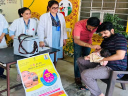 राष्ट्रीय पल्स पोलियो अभियान में जयपुर में पहले दिन करीब 1.95 लाख बच्चों ने पी दो बूंद जिंदगी की the first day of the National Pulse Polio Campaign in Jaipur