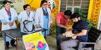 राष्ट्रीय पल्स पोलियो अभियान में जयपुर में पहले दिन करीब 1.95 लाख बच्चों ने पी दो बूंद जिंदगी की the first day of the National Pulse Polio Campaign in Jaipur