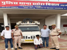 मंदिर में चोरी करने वाला आरोपी गिरफ्तार Accused of Theft at Temple Arrested