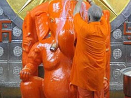 गुरु-पुष्य नक्षत्र पर गणेशमय हुई छोटी काशी: मंदिरों में पंचामृत अभिषेक और मोदकों का भोग