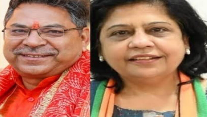 Rajya Sabha Elections: BJP fields Satish Poonia and Alka Gurjar as candidates.