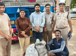 ऑपरेशन जमुहार: मणिपुर से राजस्थान आ रही 4.50 करोड़ की अफीम जब्त Operation Jamuhar: Opium worth ₹4.50 crore seized while being transported from Manipur to Rajasthan.