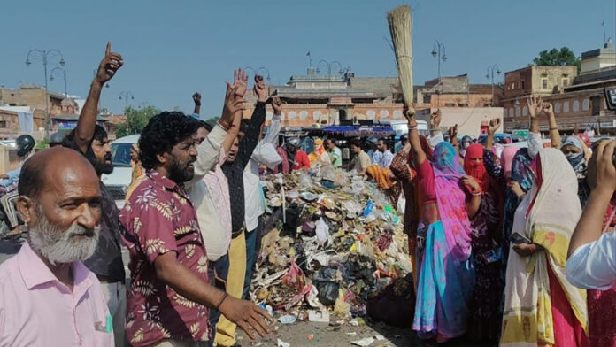 Cleaning system stalled across Rajasthan