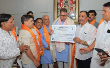 राज्यसभा सदस्य निर्वाचित होने पर डॉ. सतीश पूनिया का अभिनंदन