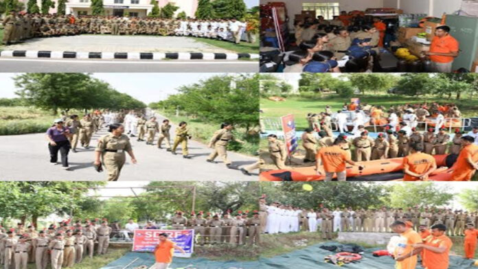 sdrf NCC cadets full of praise for SDRF personnel.