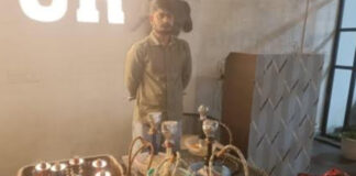 स्पा सेंटर्स पर पुलिस ने मारा छापा: चार संचालकों को किया गिरफ्तार Police Raid Spa Centers: Four Operators Arrested