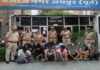 स्पा सेंटरों की आड़ में नियम उल्लंघन पर पुलिस का शिकंजा: 3 सेंटरों पर छापेमारी में 10 युवतियां सहित 14 गिरफ्तार 14 arrested, including 10 young women, in raids on 3 centers.