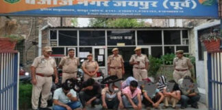 स्पा सेंटरों की आड़ में नियम उल्लंघन पर पुलिस का शिकंजा: 3 सेंटरों पर छापेमारी में 10 युवतियां सहित 14 गिरफ्तार 14 arrested, including 10 young women, in raids on 3 centers.