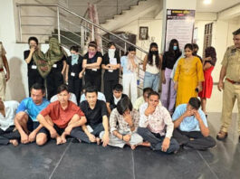 स्पा सेंटरों पर पुलिस का शिकंजा: गाइडलाइन उल्लंघन करने वाले 23 गिरफ्तार Police crackdown on spa centers: 23 arrested for violating guidelines.