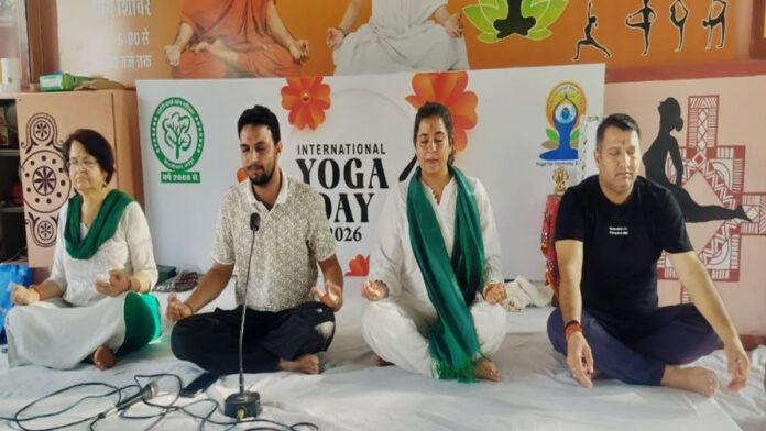 Yoga enthusiasm in Jaipur ahead of Yoga Day Yoga enthusiasm in Jaipur ahead of Yoga Day