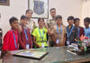 पुलिस थाने में गूंजी बच्चों की किलकारियां: एनजीओ के बच्चों ने जाना पुलिस का कामकाज
