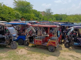ट्रैफिक नियमों की अनदेखी करने वालों के काटे गए चालान