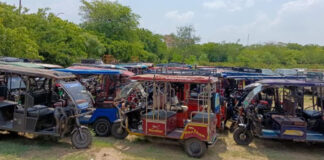 ट्रैफिक नियमों की अनदेखी करने वालों के काटे गए चालान