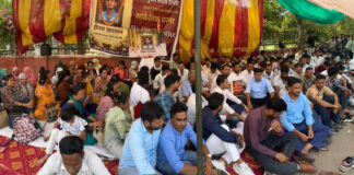 नर्सों का आंदोलन तेज: सामूहिक अवकाश की चेतावनी Nurses' agitation intensifies: Warning of mass leave.