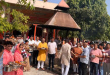 श्रीफल अर्पण के साथ भंदे के बालाजी के वार्षिक मेले की तैयारियां शुरू Preparations for the annual fair of Bhande Balaji begin with the offering of Shriphal.