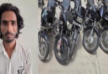 ऑन डिमांड दुपहिया वाहन चोरी करने वाला शातिर चोर गिरफ्तार Cunning thief who stole two-wheelers on demand arrested.