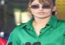 10 लाख के Dior आउटफिट में एयरपोर्ट पहुंचीं उर्वशी रौतेला Urvashi Rautela arrived at the airport in a Dior outfit worth ₹10 lakh.