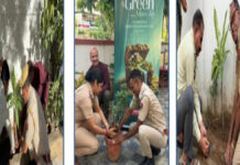 वैशाली नगर थाने में महा-वृक्षारोपण: जोयालुक्कास टीम के साथ मिलकर लगाए छायादार और औषधीय पौधे Mass Tree Plantation at Vaishali Nagar Police Station