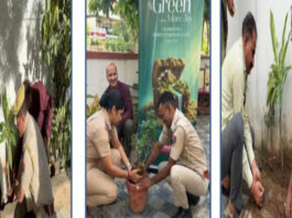 वैशाली नगर थाने में महा-वृक्षारोपण: जोयालुक्कास टीम के साथ मिलकर लगाए छायादार और औषधीय पौधे Mass Tree Plantation at Vaishali Nagar Police Station