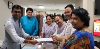 राज्यसभा चुनाव: डॉ. सतीश पूनिया और डॉ. अलका गुर्जर ने भरा नामांकन Rajya Sabha Elections: Dr. Satish Poonia and Dr. Alka Gurjar file nominations.