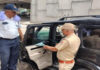 22 दिन में 1.71 लाख से अधिक वाहनों पर पुलिस ने कसा शिकंजा Police cracked down on over 1.71 lakh vehicles in 22 days.