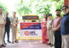 जयपुर ट्रैफिक पुलिस को मिले एलईडी डिस्प्ले और हाई-विजिबिलिटी फ्लैश लाइट्स के साथ बैरिकैड Jaipur traffic police get barricades with LED displays and high-visibility flashlights