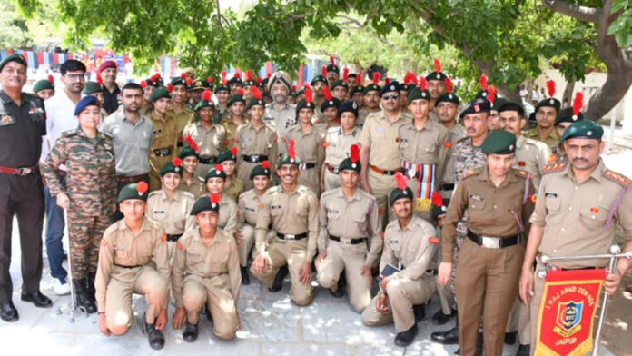NCC cadets learn disaster management techniques during Yuva Aapda Mitra training