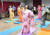 आईआईएस यूनिवर्सिटी और इंडिया इंटरनेशनल स्कूल में योग कार्यक्रम आयोजित Yoga program organized at IIS University and India International School