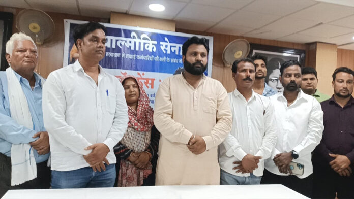 Resentment within the Valmiki community over the sanitation recruitment agreement.