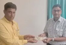 कांस्टेबल अमर सिंह की ईमानदारी बनी मिसाल: एसीबी मुख्यालय में लावारिस अवस्था में मिले दस हजार रुपये वरिष्ठ अधिकारियों को सौंपे