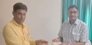 कांस्टेबल अमर सिंह की ईमानदारी बनी मिसाल: एसीबी मुख्यालय में लावारिस अवस्था में मिले दस हजार रुपये वरिष्ठ अधिकारियों को सौंपे