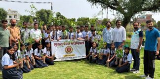 रघुकुल सेवक फाउंडेशन की पहल: एक पौधा माँ के नाम अभियान के तहत 551 पौधे रोपे An initiative by the Raghukul Sevak Foundation