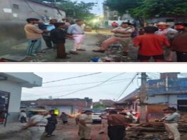 मजदूरों और कमजोर वर्ग से रूबरू हुई जयपुर पश्चिम पुलिस, नशे के खिलाफ किया जागरूक Jaipur West Police interacted with laborers and the weaker sections of society