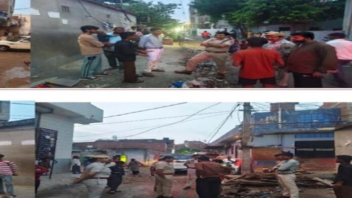 Jaipur West Police interacted with laborers and the weaker sections of society