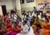 भाजपा कार्यालय में श्रद्धा-भक्ति के साथ हुआ मासिक सुंदरकांड पाठ Monthly Sundarkand recitation held with reverence and devotion at the BJP office.