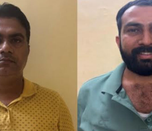 स्कूल शिक्षक भर्ती-2022 में फर्जी डिग्री मामले में मेवाड़ यूनिवर्सिटी का पूर्व उप परीक्षा नियंत्रक व मुख्य दलाल गिरफ्तार Former Deputy Controller of Examinations and key tout of Mewar University arrested.