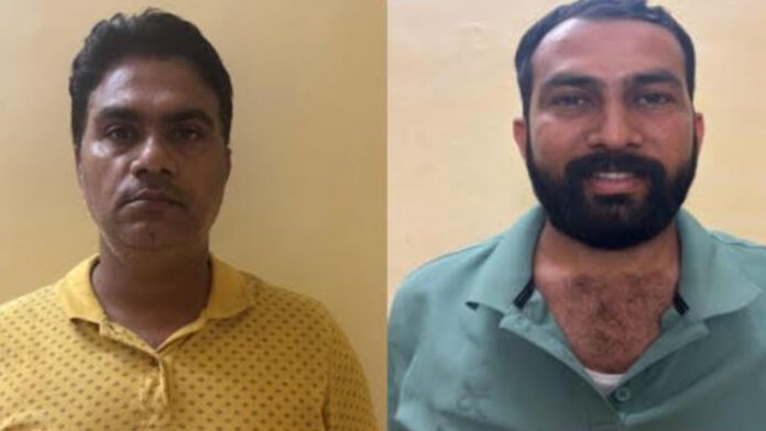 Former Deputy Controller of Examinations and key tout of Mewar University arrested. Former Deputy Controller of Examinations and key tout of Mewar University arrested.