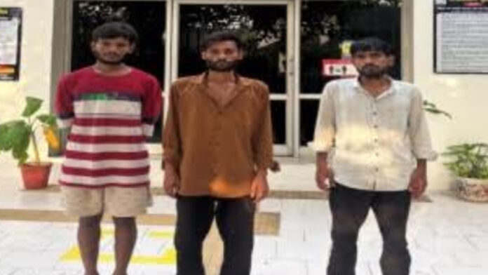 Three members of a gang that stole bikes using a master key arrested. Three members of a gang that stole bikes using a master key arrested.