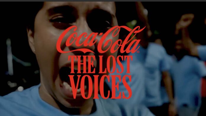Coca-Cola brings 'The Lost Voice' campaign for football fanatics. Coca-Cola brings 'The Lost Voice' campaign for football fanatics.