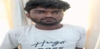 अवैध देशी कट्टे के साथ युवक गिरफ्तार Youth arrested with an illegal country-made pistol.
