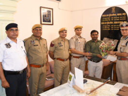 आईपीएस प्रदीप मोहन शर्मा ने अतिरिक्त पुलिस कमिश्नरेट (यातायात एवं प्रशासन) का पदभार संभाला IPS Pradeep Mohan Sharma assumed charge of the Additional Police Commissionerate.