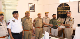आईपीएस प्रदीप मोहन शर्मा ने अतिरिक्त पुलिस कमिश्नरेट (यातायात एवं प्रशासन) का पदभार संभाला IPS Pradeep Mohan Sharma assumed charge of the Additional Police Commissionerate.