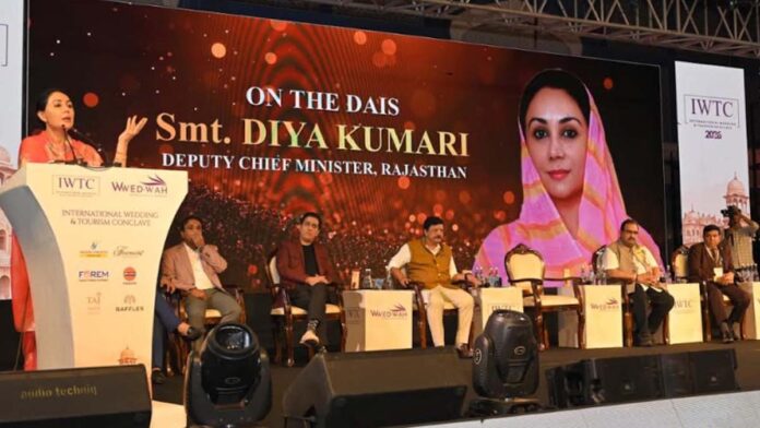 There is a need to equally promote lesser-known yet highly attractive tourist destinations: Deputy Chief Minister Diya Kumari. There is a need to equally promote lesser-known yet highly attractive tourist destinations: Deputy Chief Minister Diya Kumari.