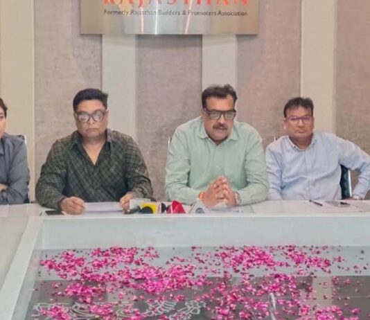 डीएलसी दरों में भारी बढ़ोतरी से रियल एस्टेट पर पड़ेगी मार: केड़ाई राजस्थान Sharp hike in DLC rates to hit real estate sector: CREDAI Rajasthan