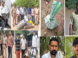 एएनटीएफ का एक्शन: हेरोइन,डोडा पोस्त,गांजा और एमडी सहित आठ तस्कर गिरफ्तार ANTF Action: Eight smugglers arrested with heroin, poppy husk, cannabis, and MD.