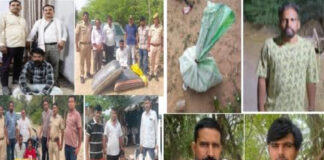 एएनटीएफ का एक्शन: हेरोइन,डोडा पोस्त,गांजा और एमडी सहित आठ तस्कर गिरफ्तार ANTF Action: Eight smugglers arrested with heroin, poppy husk, cannabis, and MD.