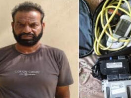 ईवी वाहन के कीमती पार्ट्स चोरी करने वाला मिस्त्री गिरफ्तार Mechanic arrested for stealing valuable parts from EV vehicles.